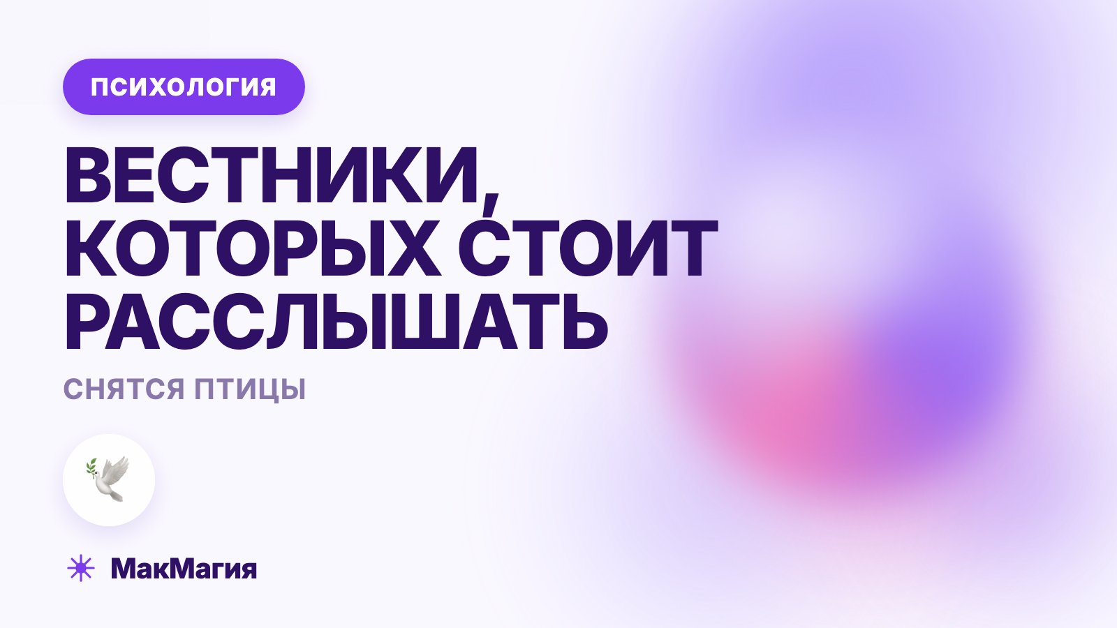 Снятся птицы: вестники, которых стоит расслышать